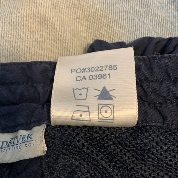 WINDRIVER Zip Off Pants Men’s Small x 32 Navy Lightweight Drawstrings 3 lengths - Picture 13 of 14